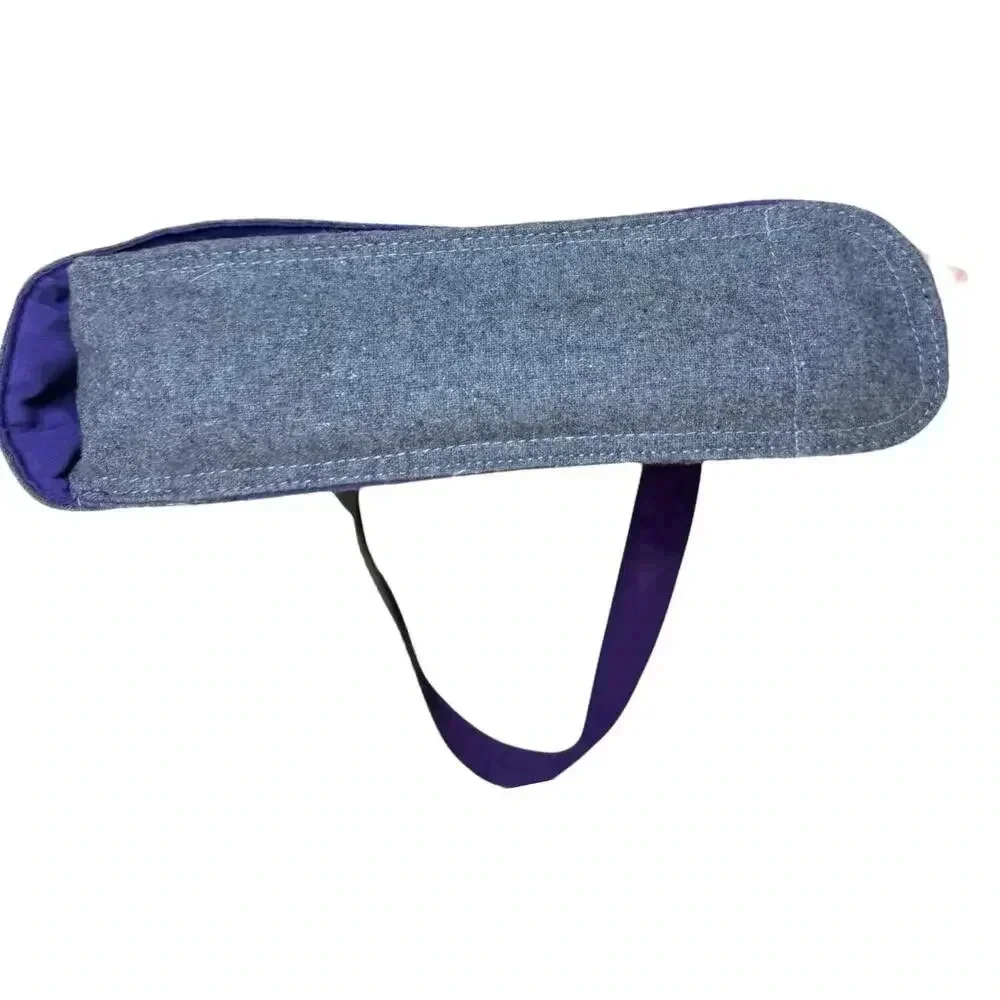 Speck A-Line Bag for iPad and Netbooks Grey and Purple Felt LOTS of pockets NWOT
